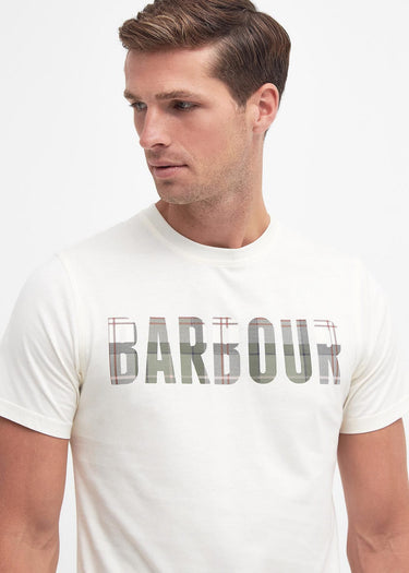 Barbour T-shirts Thurford tee - whisper white