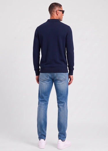 Ben Sherman Longsleeve Polo's Ls mod polo - dark navy