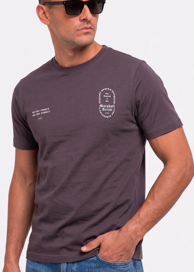 Marshall Artist T-Shirts Blueprint t-shirt - bordeaux