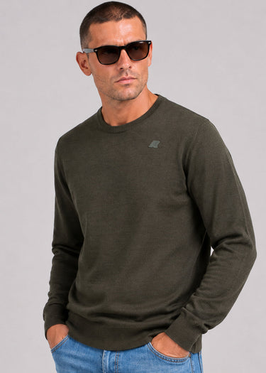 K Way Truien Sebastien merino - green blackish