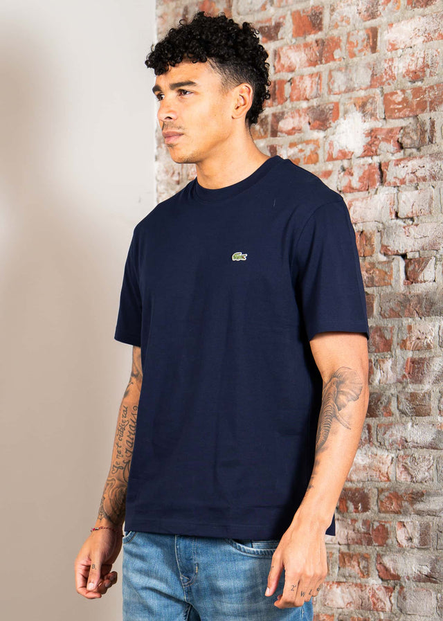 Lacoste T-Shirts Men tee shirt - navy blue