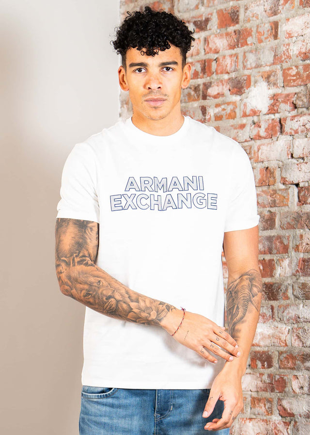 Armani Exchange T-Shirts T-Shirt - off white