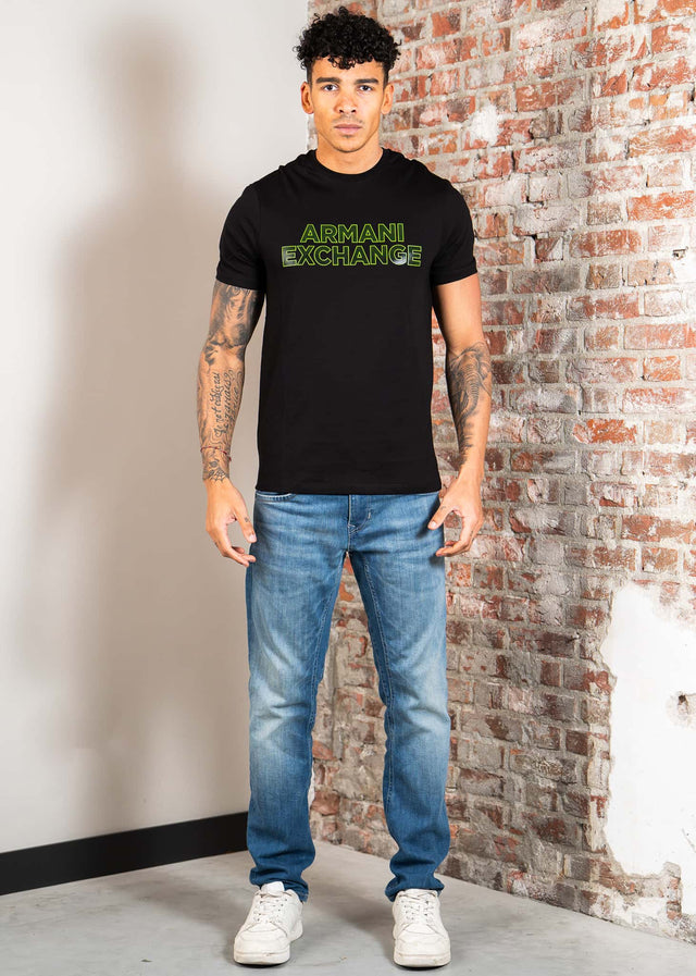 Armani Exchange T-Shirts T-Shirt - black