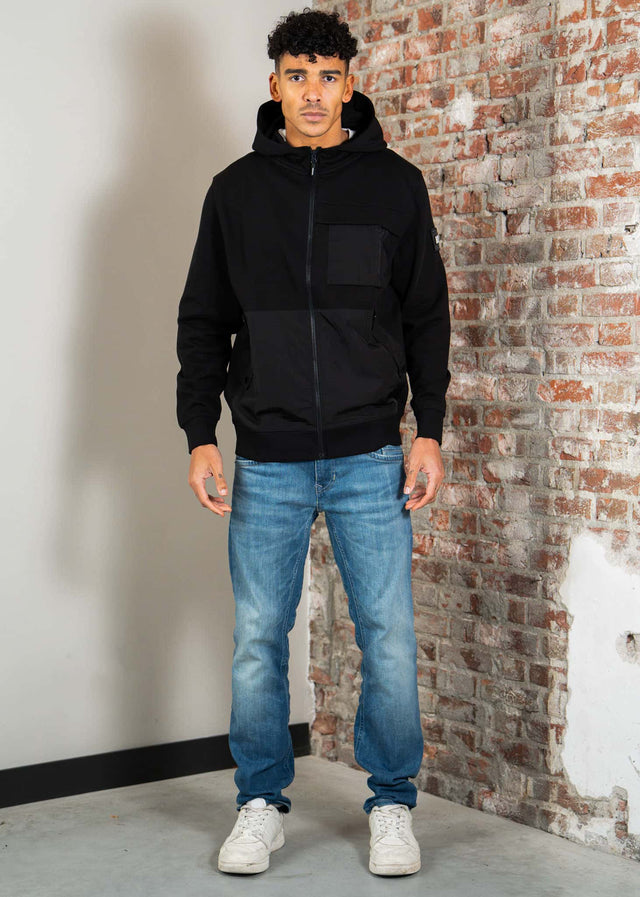 Weekend Offender Sweatjacken Daponte - black