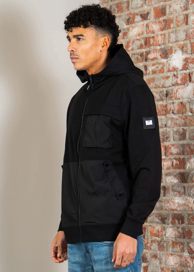 Weekend Offender Sweatjacken Daponte - black