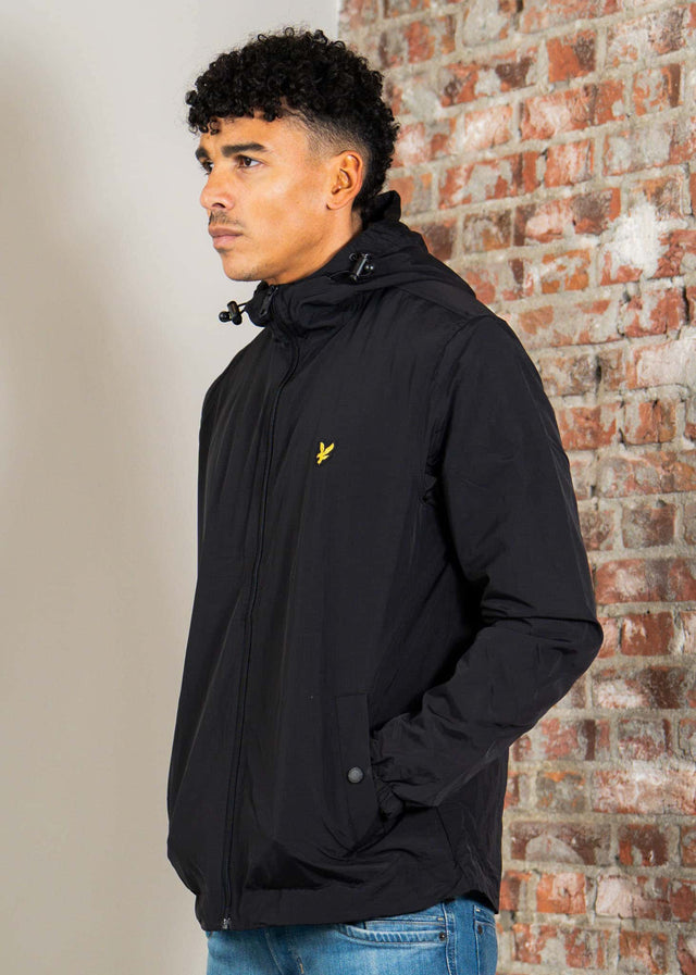 Lyle & Scott Jacken Zip through hooded jacket - jet black