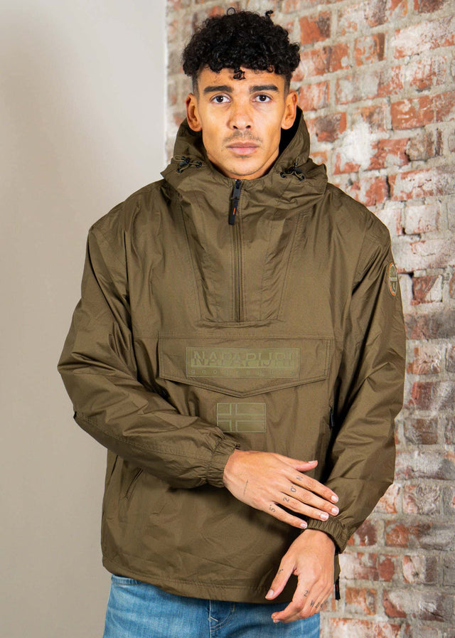 Napapijri Jacken Lightweight Packable Rainforest Overhead rf next Jacket - dark olive