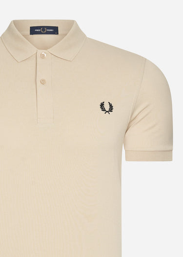 Fred Perry Polo's Plain fred perry shirt - oatmeal black