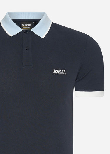 Barbour International Polo's  Howall polo - night sky