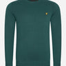 Lyle & Scott Truien Cotton crew neck jumper - malachite green