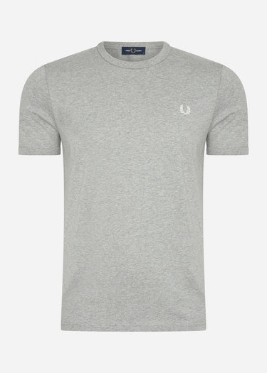 Fred Perry T-shirts  Ringer t-shirt - steel marl