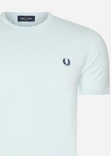 Fred Perry T-shirts Ringer t-shirt - light ice midnight blue