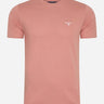 Barbour T-shirts Essential sports tee - pink clay