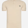 Fred Perry Polo's Plain fred perry shirt - oatmeal black