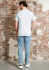 Barbour T-shirts Barbour logo t-shirt - ocean sky