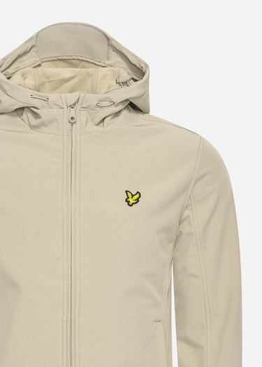 Lyle & Scott Jassen  Fleece back softshell jacket - sage uniform