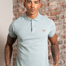Fred Perry Polo's The fred perry polo shirt- silv blu cinnamo