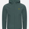Lyle & Scott Jassen Fleece back softshell jacket - argyle teal