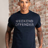 Weekend Offender T-shirts Tornaco - navy mid house check