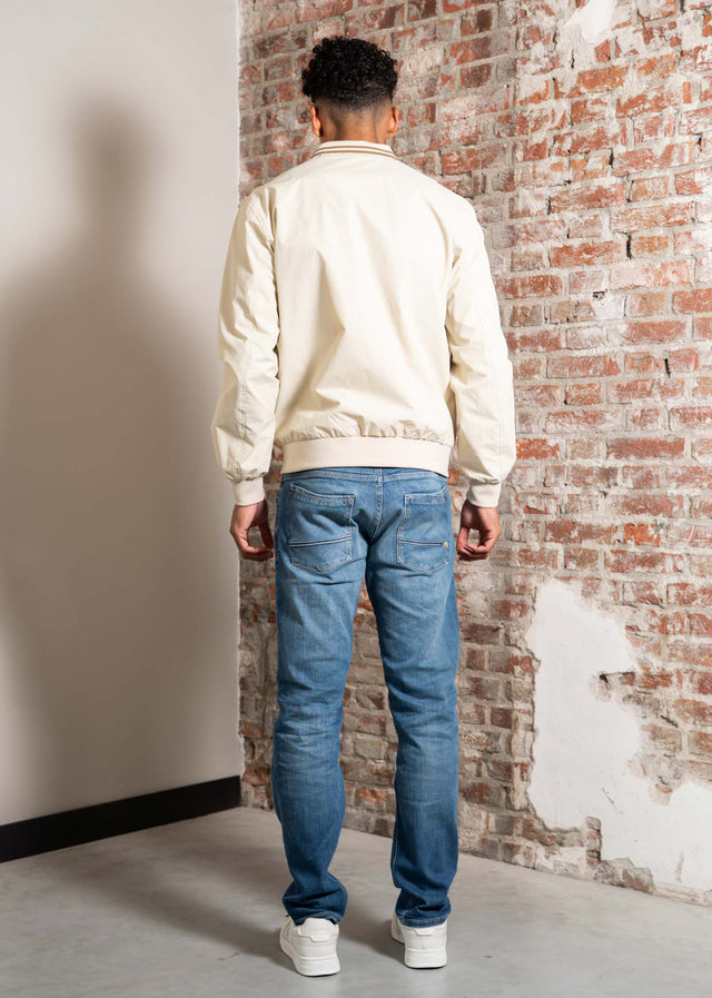 Fred Perry Jacken The brentham jacket - oatmeal shaded stone