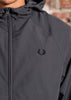 Fred Perry Jassen Hooded shell jacket - anchor grey