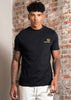 Sergio Tacchini T-shirts Felton tee - black gold