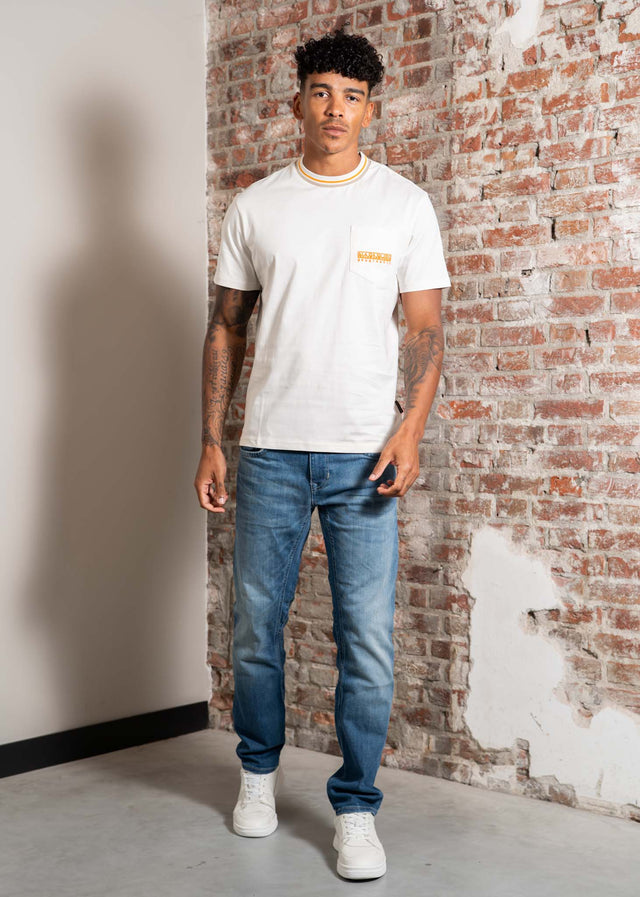 Napapijri T-Shirts S murlo - white whiper
