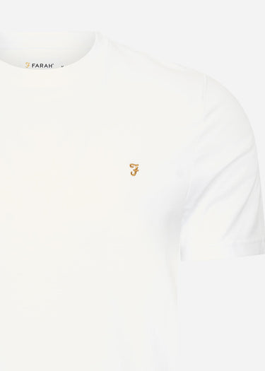 Farah T-shirts Danny reg tee - white