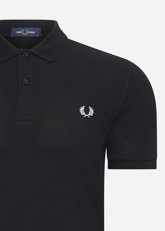 Fred Perry Poloshirts Plain fred perry shirt - black white