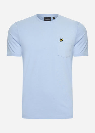 Lyle & Scott T-shirts  Pocket t-shirt - light blue