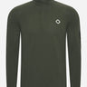 MA.Strum Truien Ls funnel neck polo - oil slick