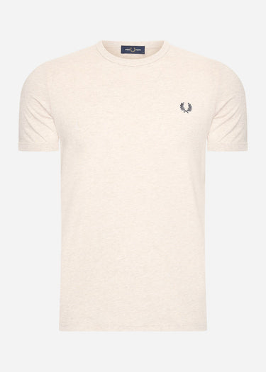 Fred Perry T-shirts Ringer T-shirt - porridge marl