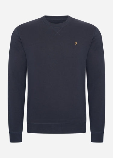 Farah Truien Sweatshirt tim new crew - true navy
