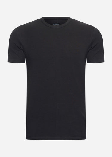 Lyle & Scott T-shirts Basic 3 pack t-shirt - jet black