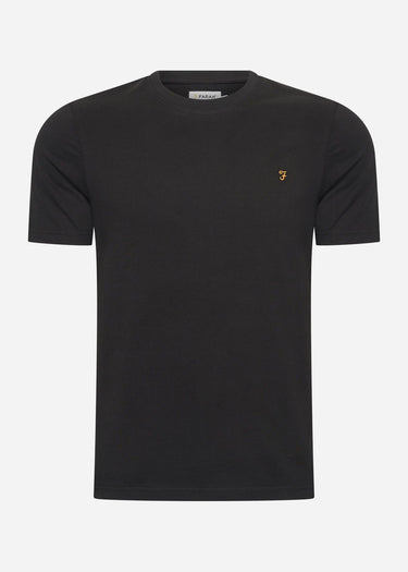 Farah T-shirts Danny reg tee - black