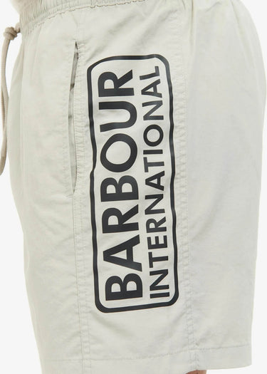 Barbour International Zwembroeken Large logo swim short - paloma