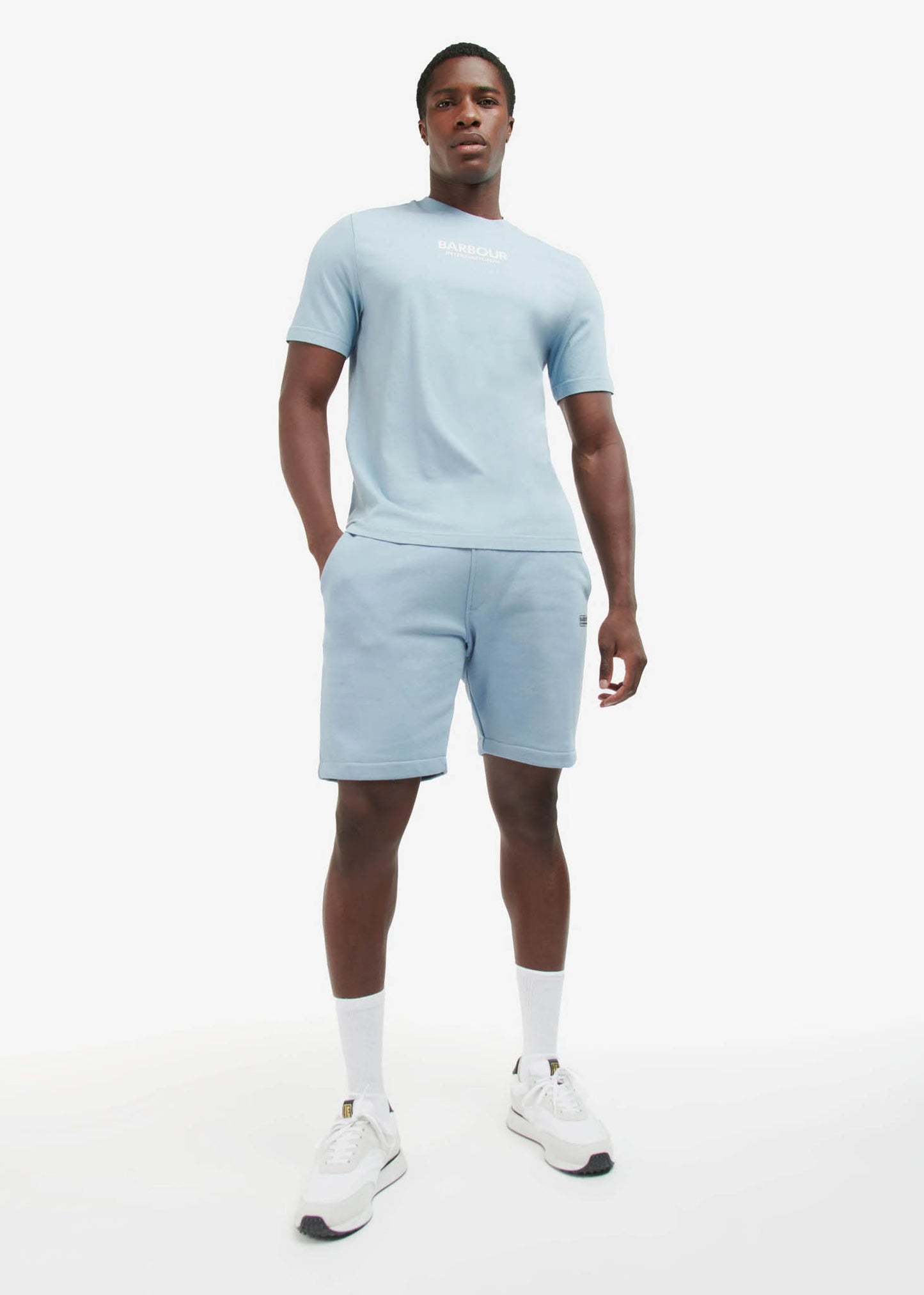 Barbour International T-shirts Formula tee - powder blue
