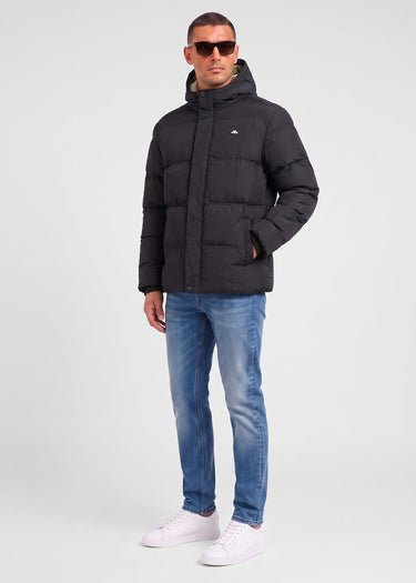 Ellesse Jassen Giuseppe padded jacket - black