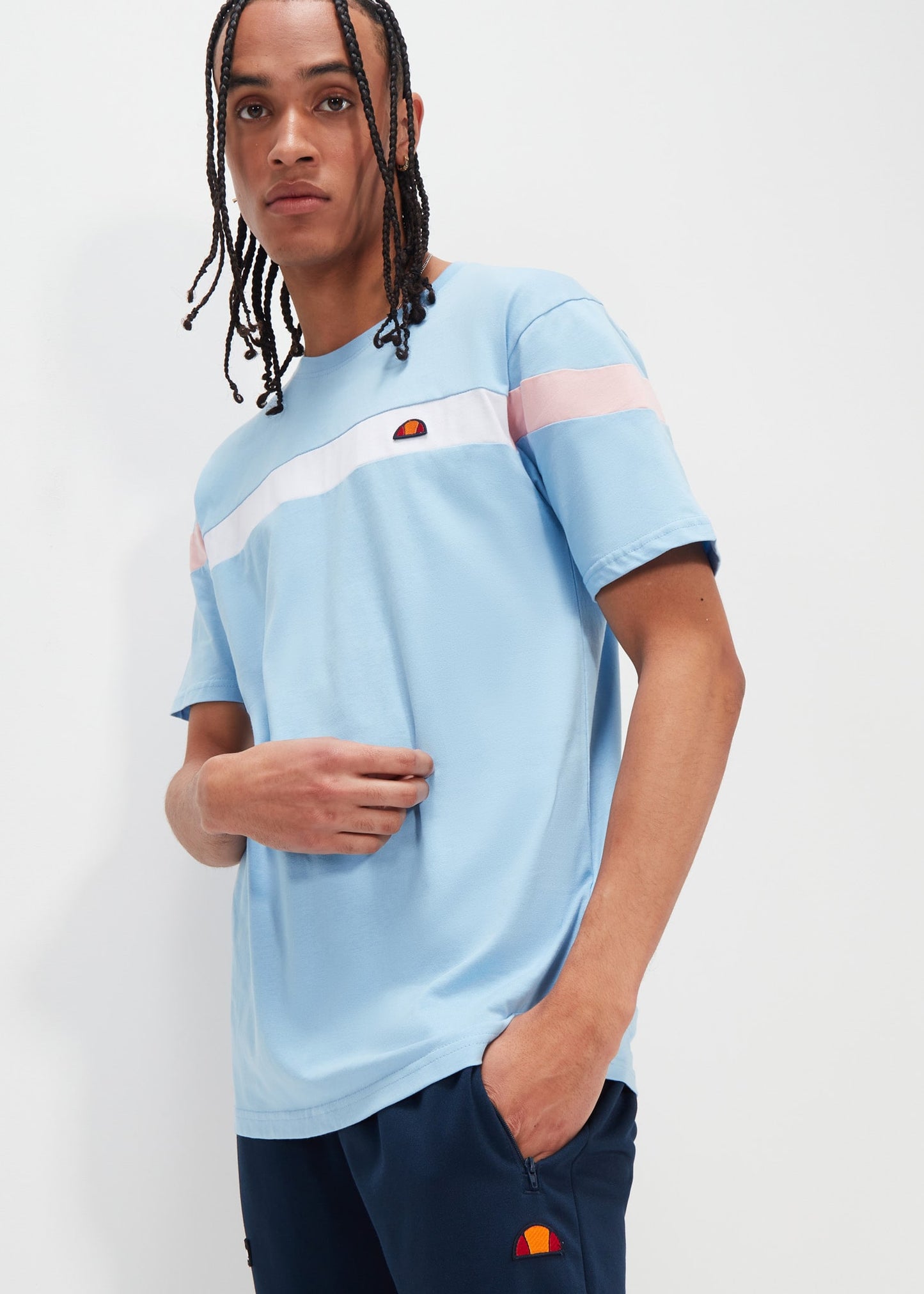 Ellesse T-shirts Caserio t-shirt - light blue