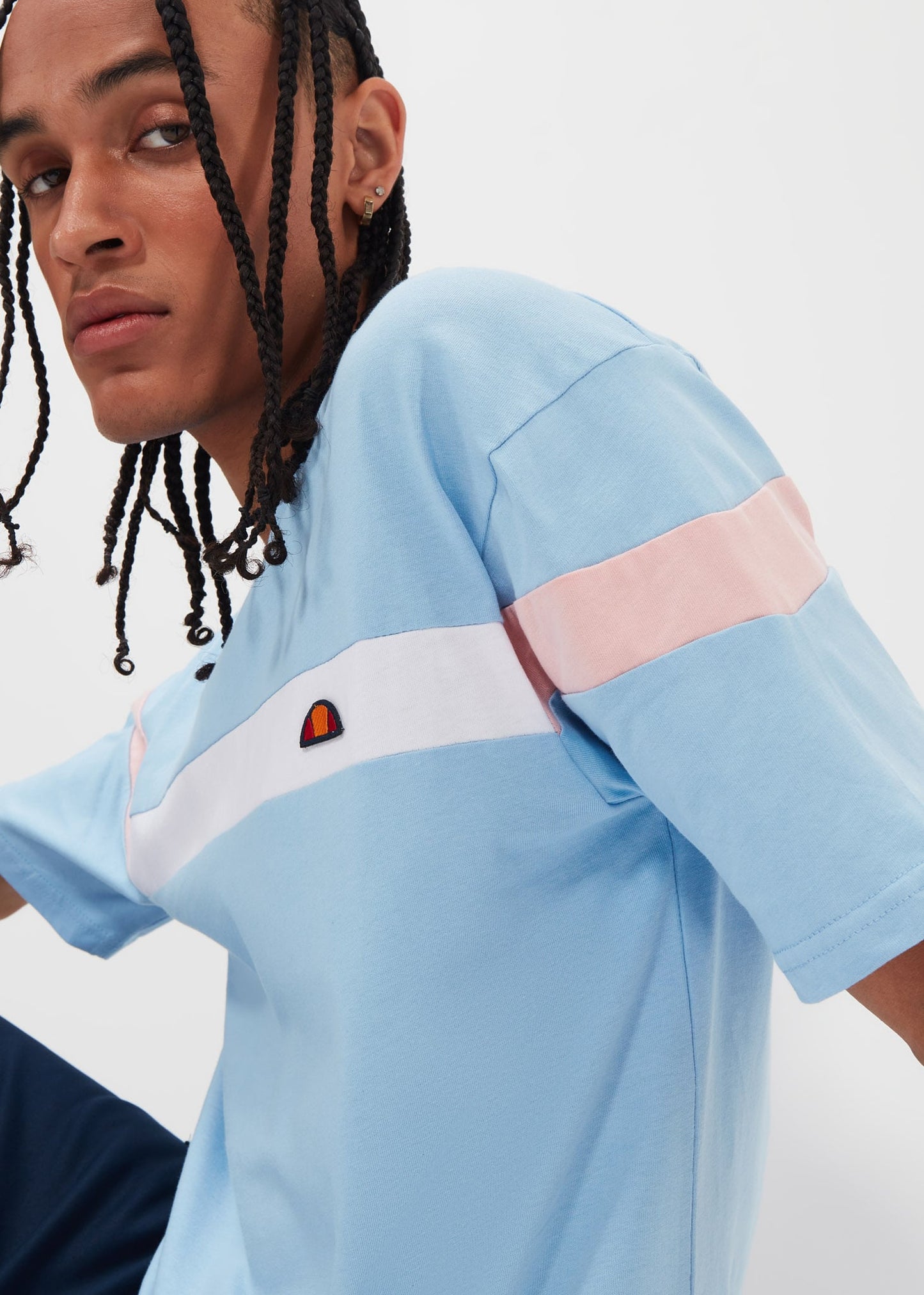 Ellesse T-shirts Caserio t-shirt - light blue