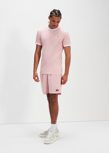 Ellesse T-shirts Meduno tee - light pink white