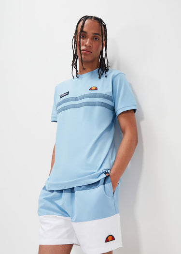 Ellesse T-shirts Venire tee - light blue dark blue