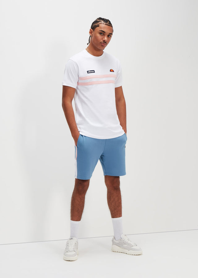 Ellesse T-Shirts Venire tee - white light pink