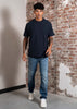 Farah T-shirts Ashcombe tee - true navy