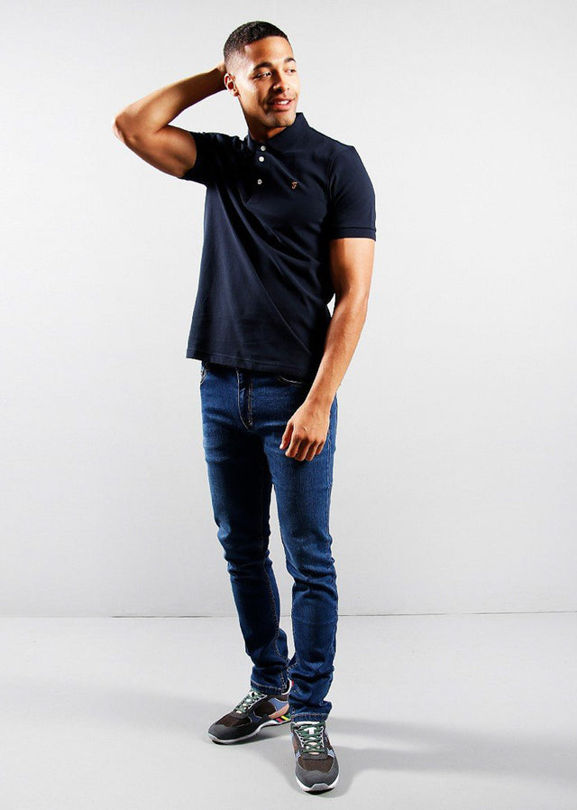 Farah Poloshirts Blanes polo - true-navy
