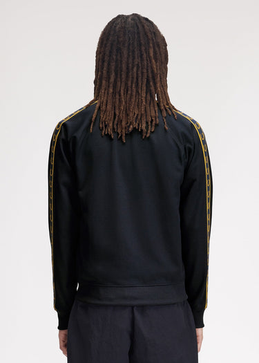 Fred Perry Vesten Contrast tape track jacket - navy