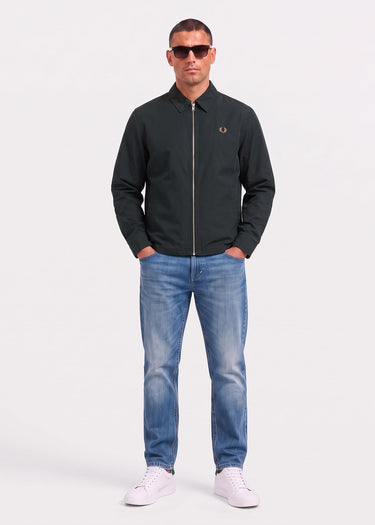 Fred Perry Overshirts Poplin overshirt - night green