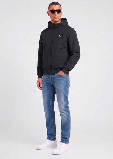 Fred Perry Jassen Hooded brentham jacket - black