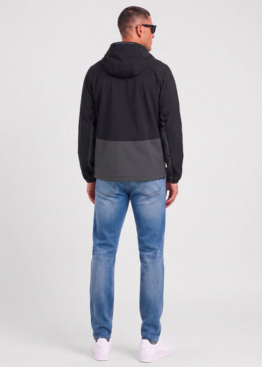 Fred Perry Jassen Tipped colour block jacket - black