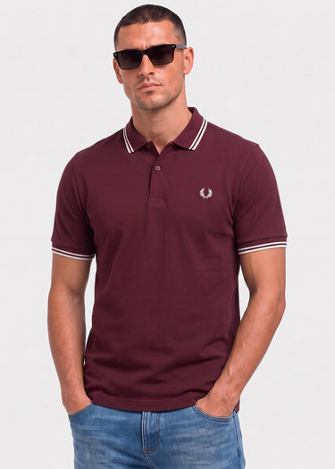 Twin tipped polo - oxblood - 1